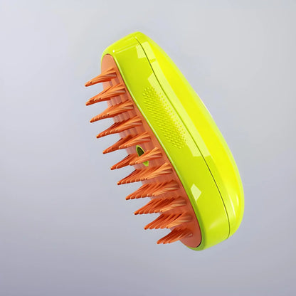 Spray floating hair comb